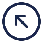 Round Arrow Left Up SVG Icon